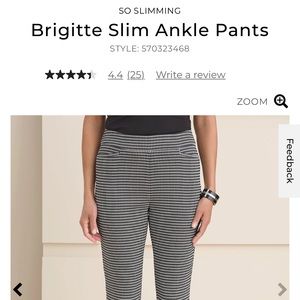Chico’s Brigitte Ankle Pants